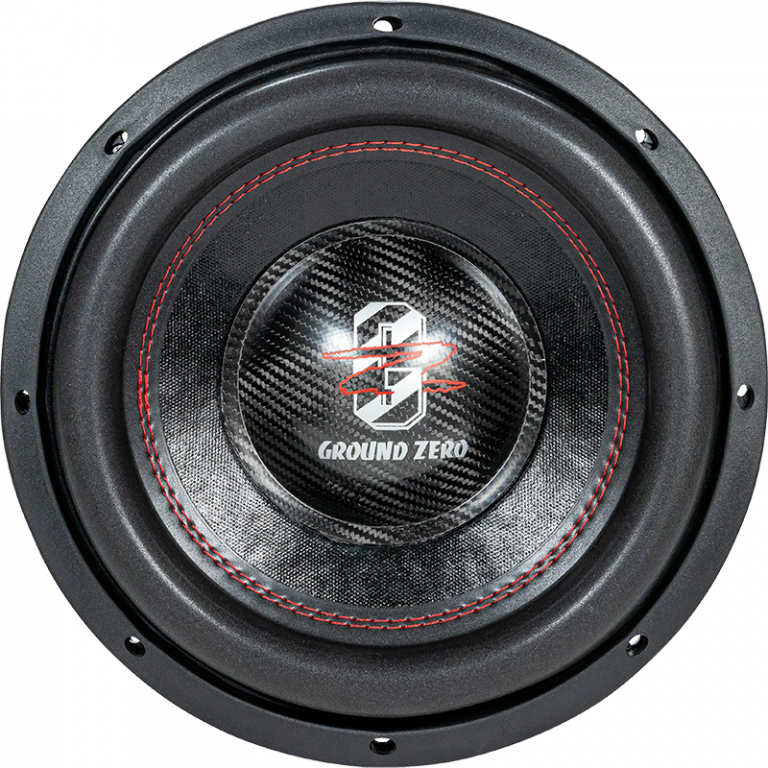 Ground Zero GZHW 8SPL-D2 – Subwoofer Plat SPL 20 Cm 800 W Max, 2x2 Ohms, Bobine 50 Mm Cuivre 4 Couches !